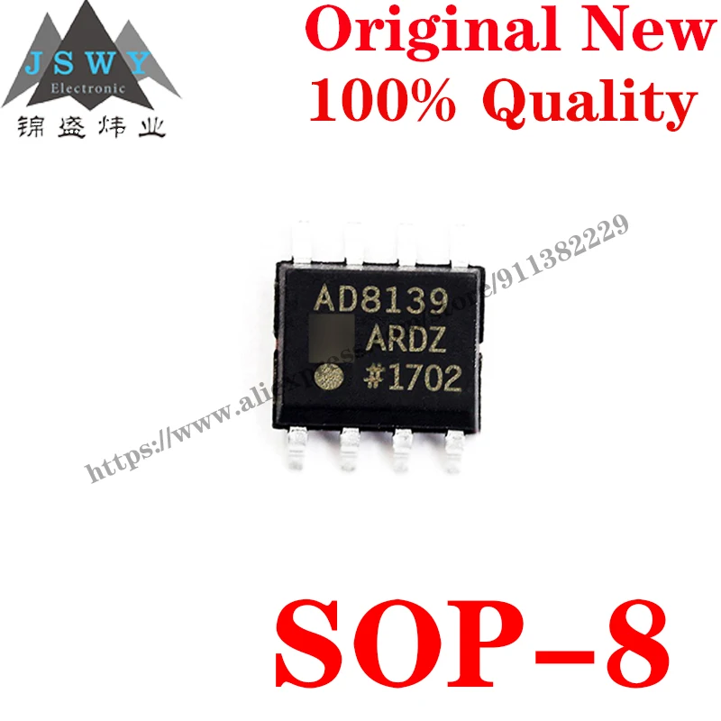 

5 ~ 10 шт. AD8139ARDZ SOP-8 полупроводниковый усилитель IC дифференциальный усилитель чип IC с для модуля arduino Бесплатная доставка