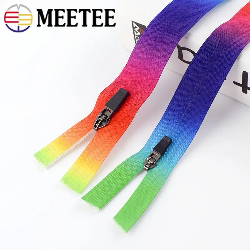 Meetee 3 #5 # нейлоновая открытая Водонепроницаемая молния для шитья сделай сам