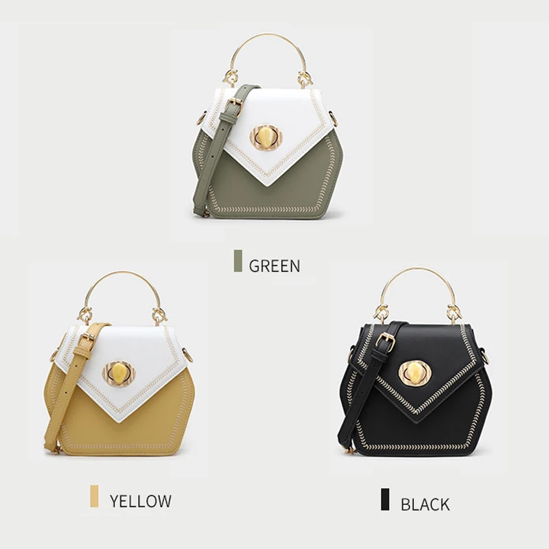 Одноцветные кожаные мини сумки через плечо для женщин 2020 летняя сумка женские