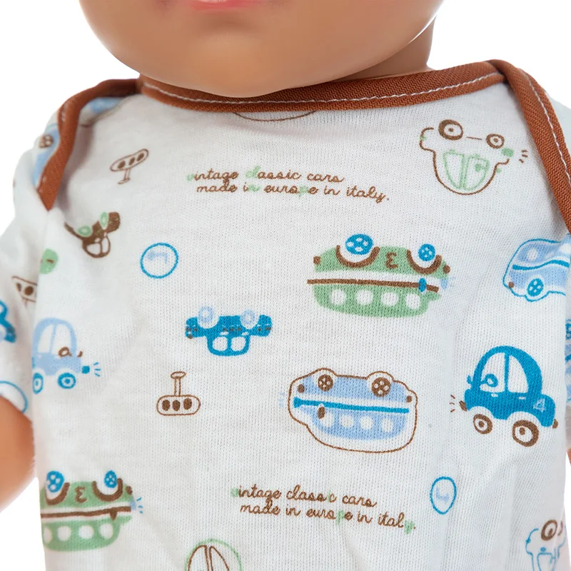 

New Multicolor car jacket Suit Wear For 43Cm Baby New Born Doll Clothes Accessories,Gifts For Baby Girl Toy