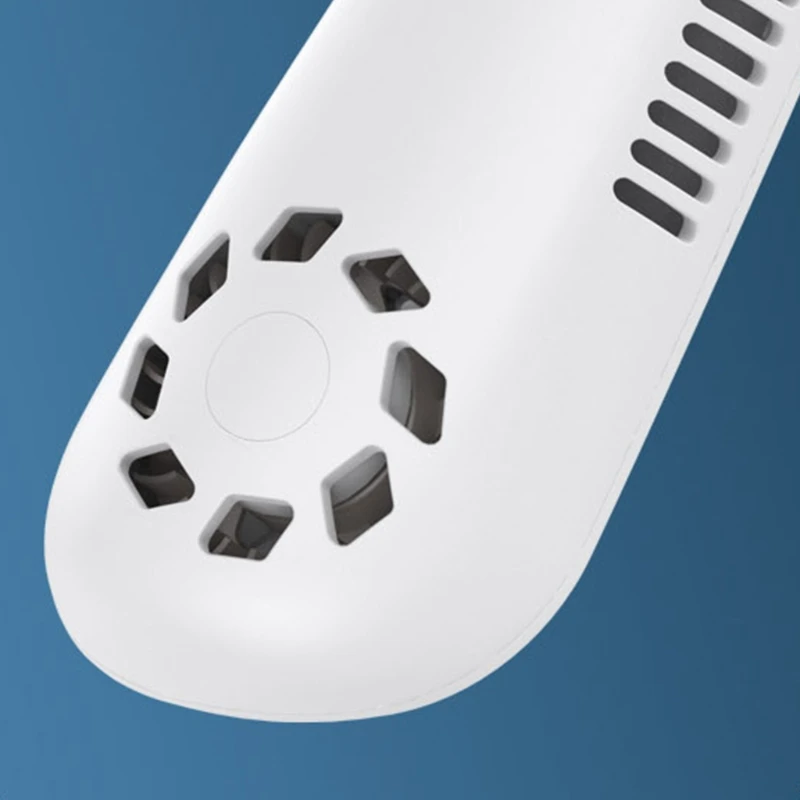 

Hanging Neck Fan Lazy Hanging Neck Fan Rechargeable Mini USB Sports Fan Bendable for Home,office,sports,working,travel