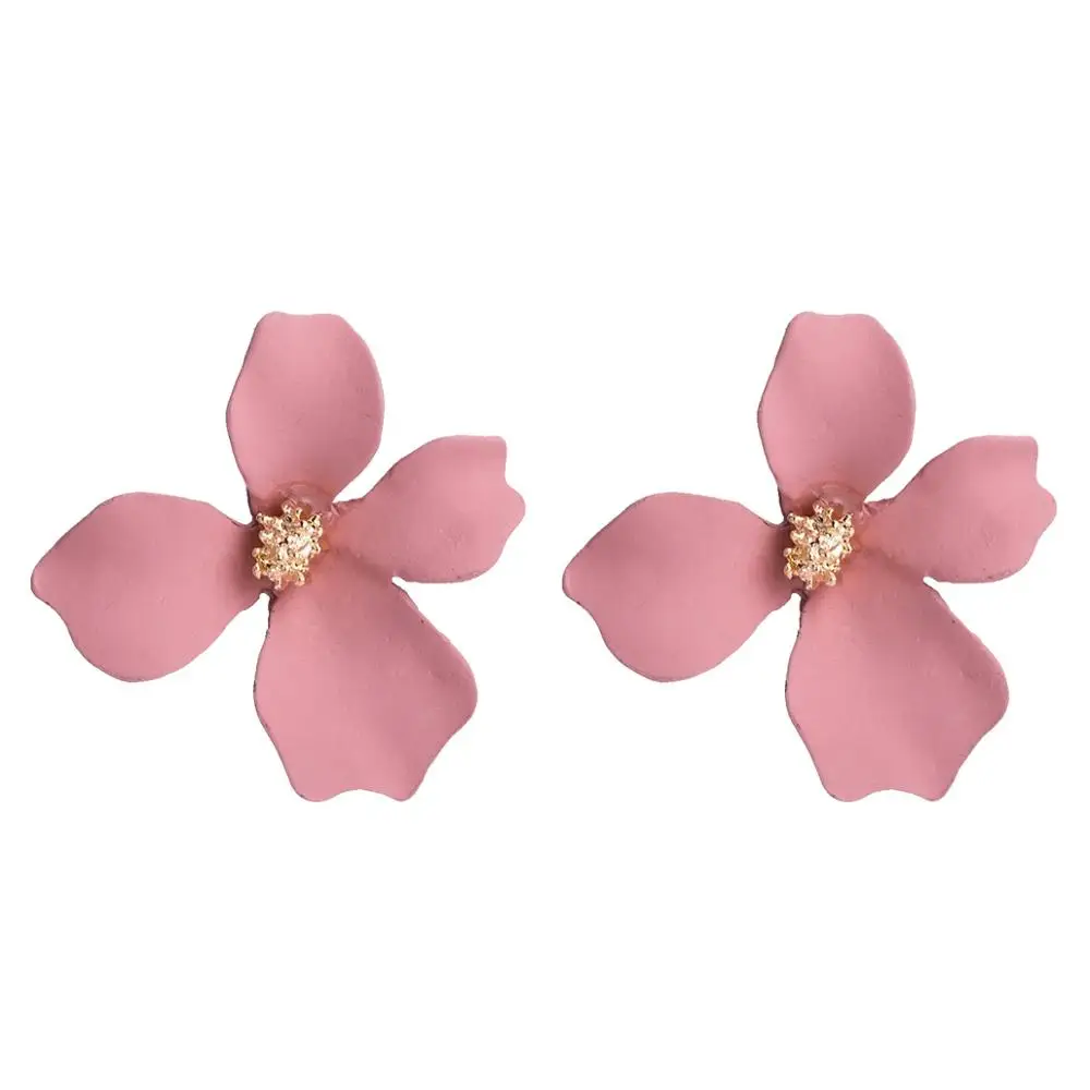 Женская серьга из металлического сплава фиолетовые маленькие серьги гвоздики с