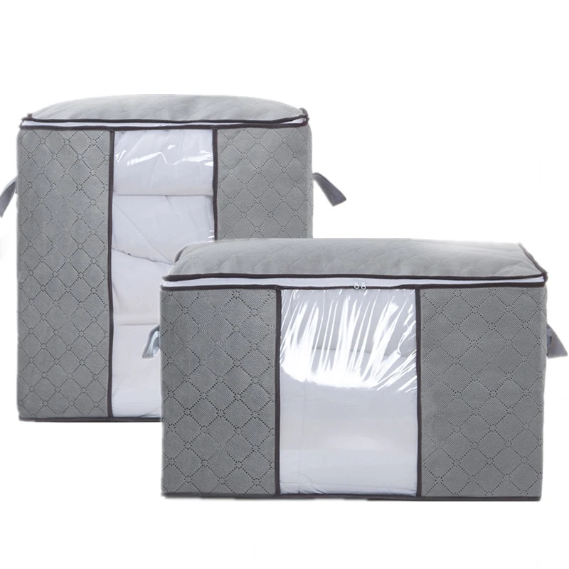 Нетканая Портативная сумка-Органайзер для хранения одежды складной органайзер