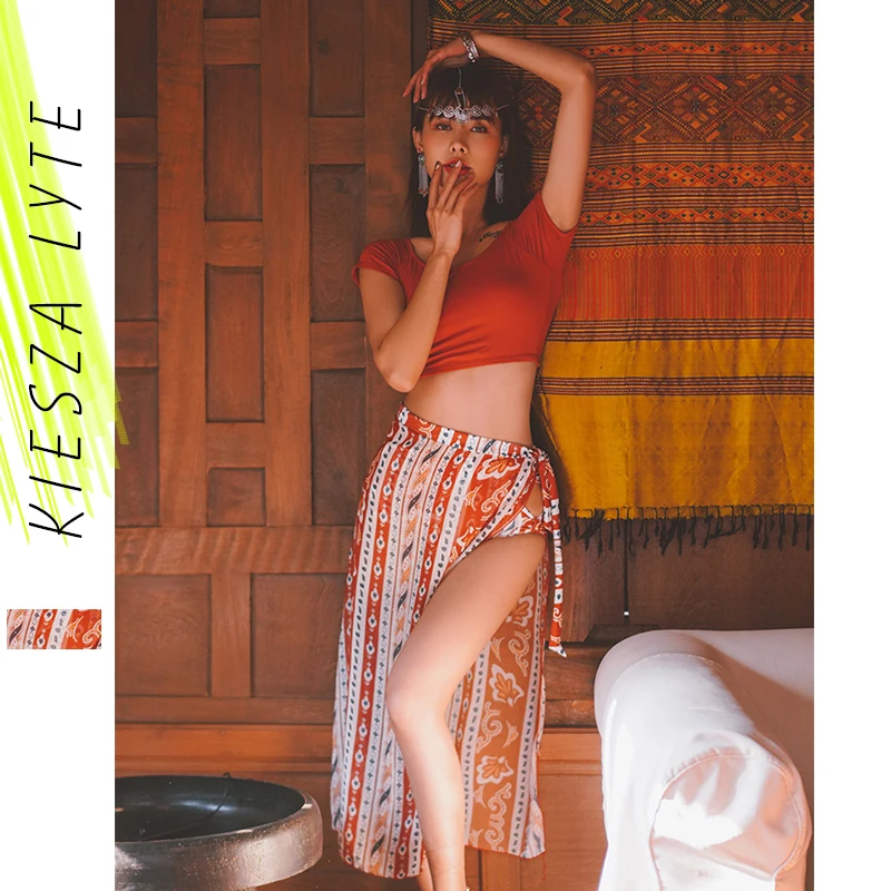 Сексуальный женский купальник новинка 2020 корейский стиль раздельный короткий