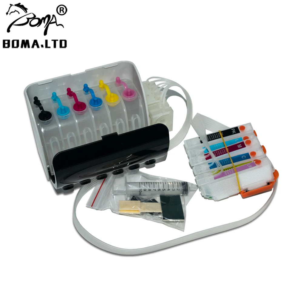 Пустая Система непрерывной подачи чернил IC70 6 цветов для Epson EP 706A 306 976A3 906F 776A 905F 905A