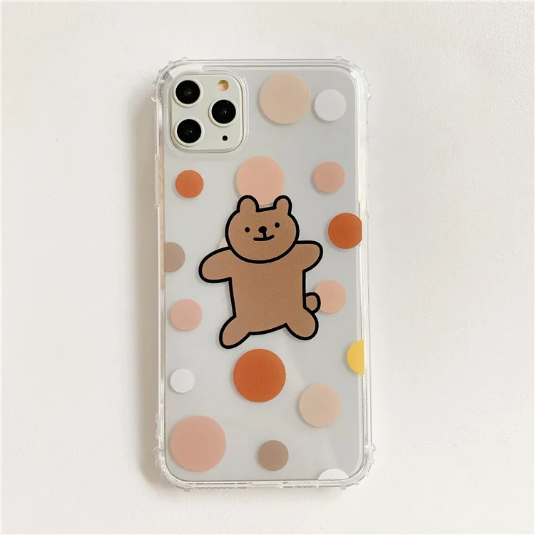Niceking Angels чехол для телефона Fundas для iPhone X, XR, XS, MAX, 11 Pro, Max, 6 S, прозрачный чехол из ТПУ с цветочным принтом для мальчиков, чехол для iPhone 6, 6s, 7, 8 Plus - Цвет: 5