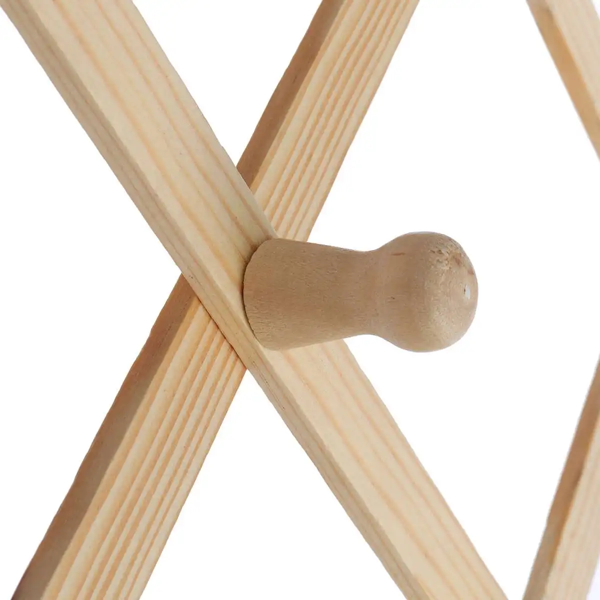 Деревянная вешалка для одежды с 10 головками расширяемая пальто полка шляпа шкаф