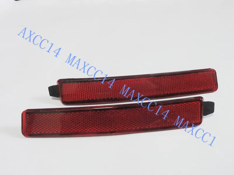 Красные линзы лампы Задний бампер противотуманная фара светильник отражатель