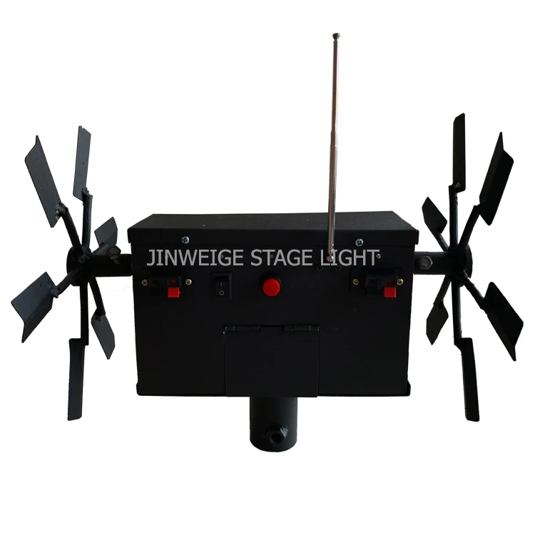 Купить Двухколесная ветряная мельница, тип батареи, для сцены, холодный фонтан, система зажигания, машина с дистанционным управлением