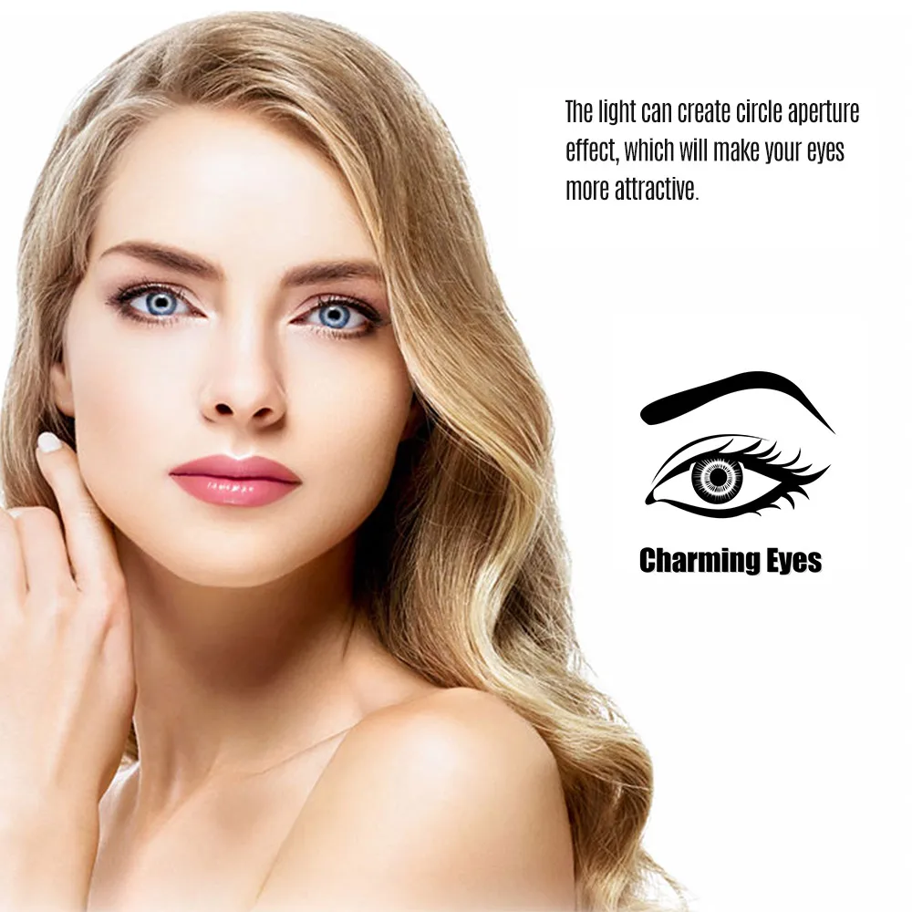 6-дюймовый настольный мини светодиодный кольцевой Светильник 3000-6000K 64 светодиода