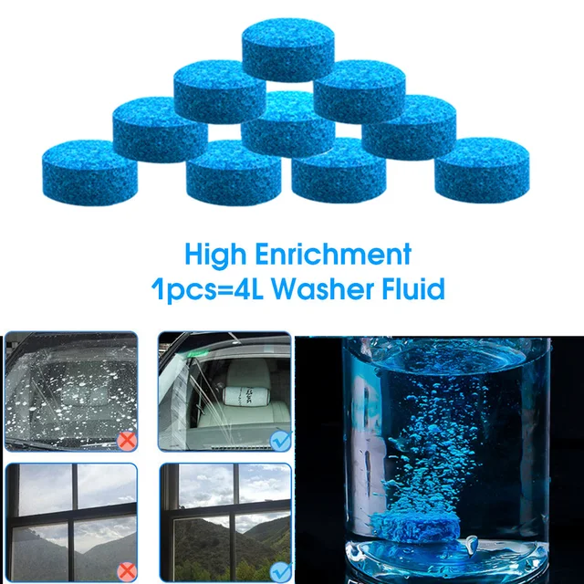 Windshield Glass Cleaner 10PCS/Pack(1PCS=4L Water) – RadWish
