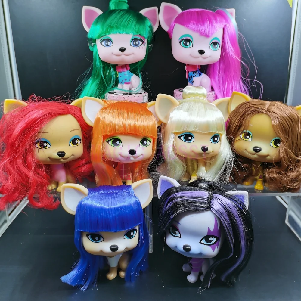 1 шт. на выбор красивая VIP собака из ПВХ фотосессия 11 см|Игровые фигурки и