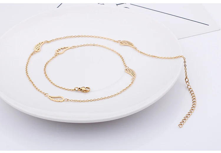 Популярный новый персональный Ангел Аксессуар крылья ожерелье|Цепочки| |