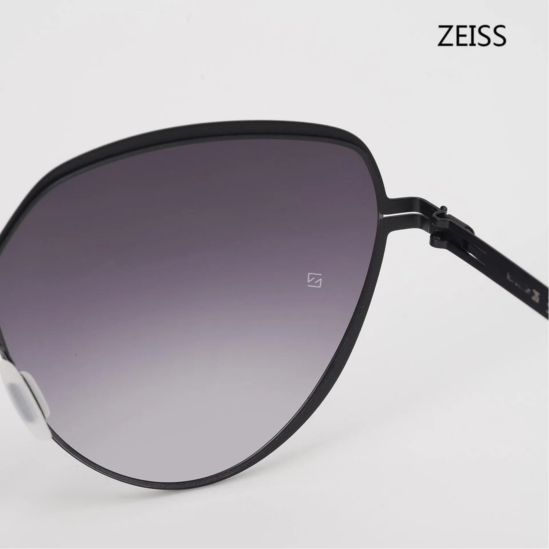 

2021 New German Brand Design Sunglasses Women Medical Stainless Steel Non-Screw Eyeglasses Frame Super Light Eyewear Tang