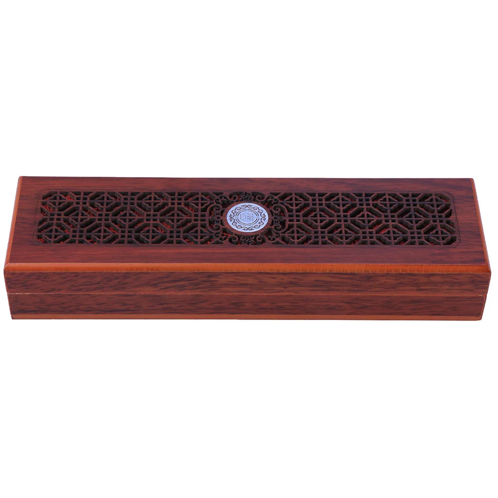 

2pcs Wooden Jewelry Case Vintage Jewelry Storage Box Necklace Pendant Box