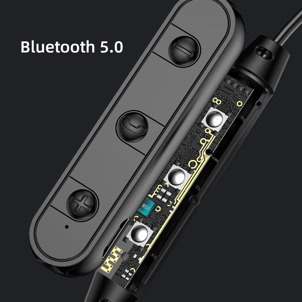 Наушники вкладыши Беспроводные с поддержкой Bluetooth 5 0 и микрофоном|Наушники