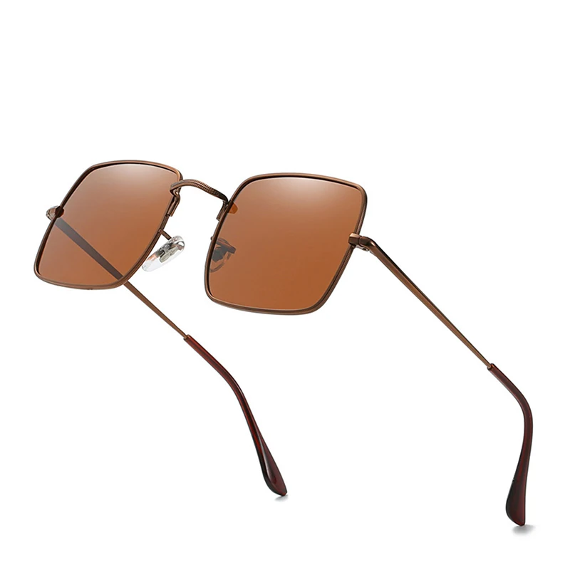 Солнцезащитные очки Polaroid унисекс винтажные квадратные Поляризационные