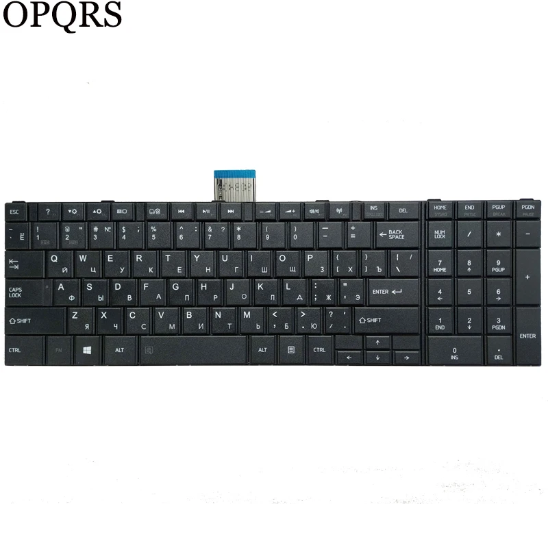 Новая русская клавиатура для ноутбука TOSHIBA SATELLITE C850 C855D C850D C855 C870 C870D C875 C875D L875D RU |