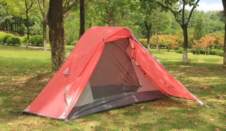 

Hot Selling Ultralight Double Layer 1 Person Waterproof Camping Tent, CZX-032 Backpacing 1 Person Tent for Camper tent