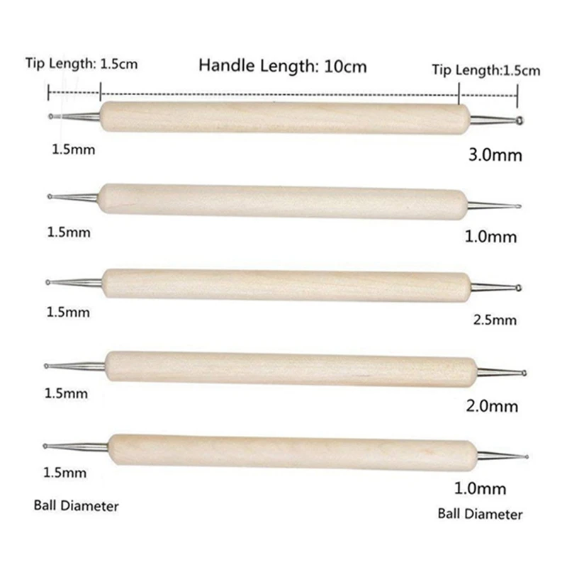 15 шт. инструменты для рисования в виде мандалы украшенная ручка шариковая набор