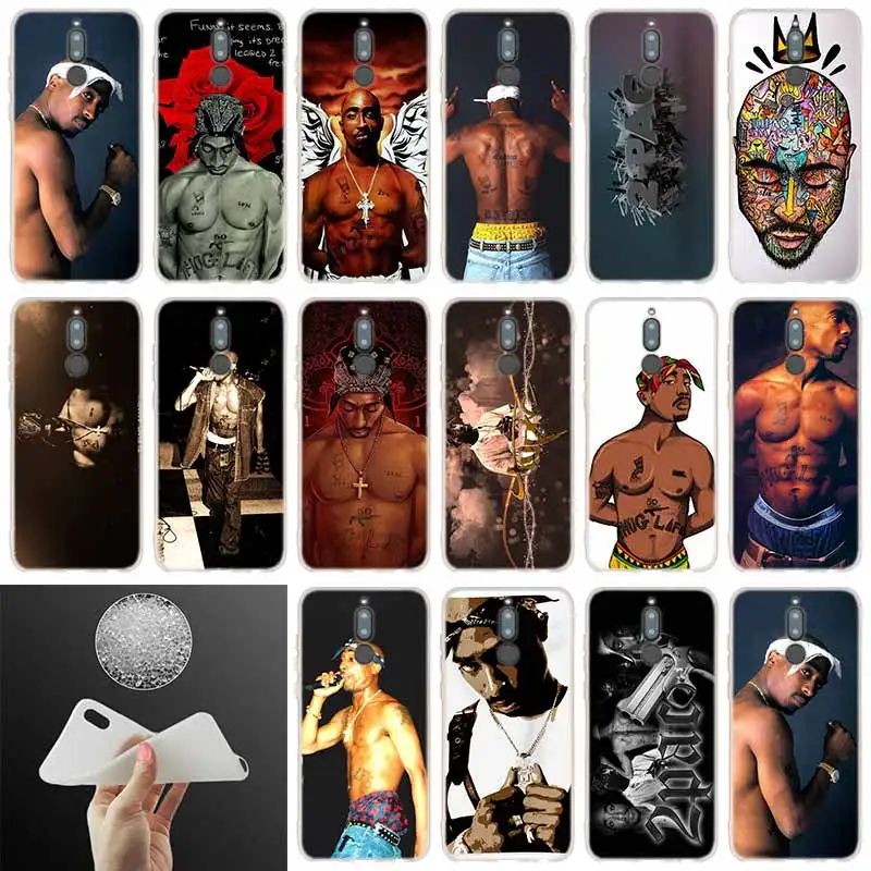 

Phone case 2Pac Tupac Amaru Shakur Makaveli For Huawei Mate 30 20 10 Lite pro 20X 30lite Cover nova 5i 5z 4 3 3i Fashion Cases