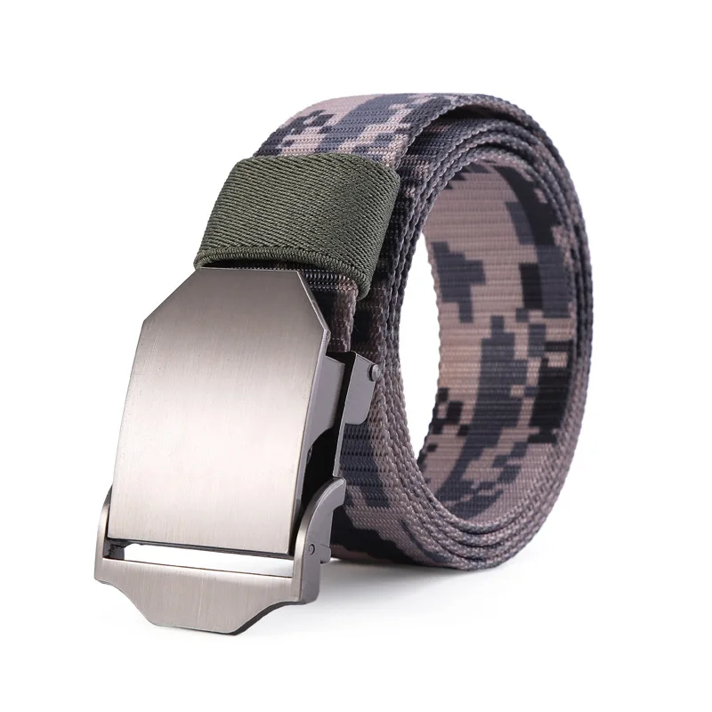 Камуфляжный нейлоновый мужской тактический ремень ZLD широкий Повседневный