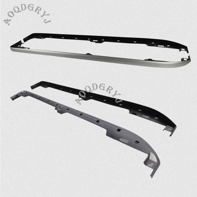 2шт ABS подножка Nerf бар отделка крышки Декор полоса 2010-2019 для Toyota Land Cruiser Prado FJ150