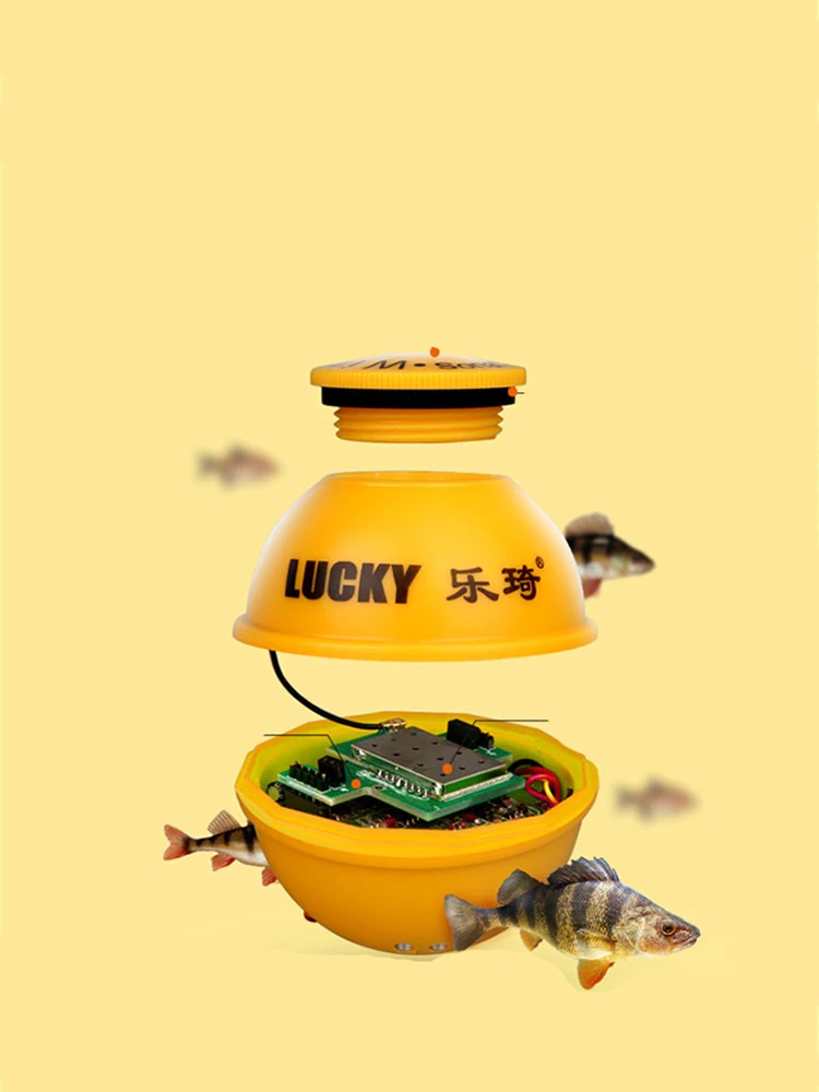 Fish Finder Portable Wireless detector Max distance 150 M Depth 45cm LCD Echo Sounders 2020 Fishing Technology Changes | Спорт и