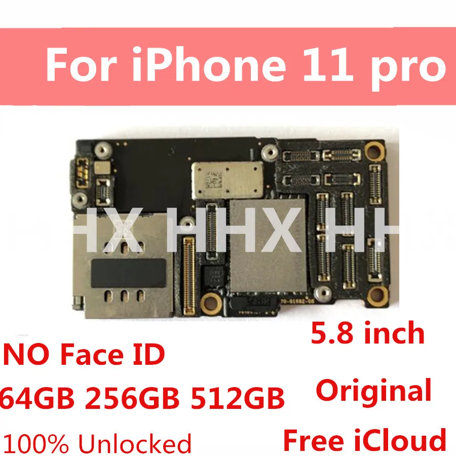 Бесплатная доставка оригинальная разблокированная материнская плата для iPhone 11