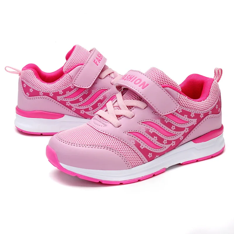 

Skoex Children Fashion Sneakers Lightweight Breathable Girls School Sport Running Shoes Soft Kids Tennis Training Sport Shoes