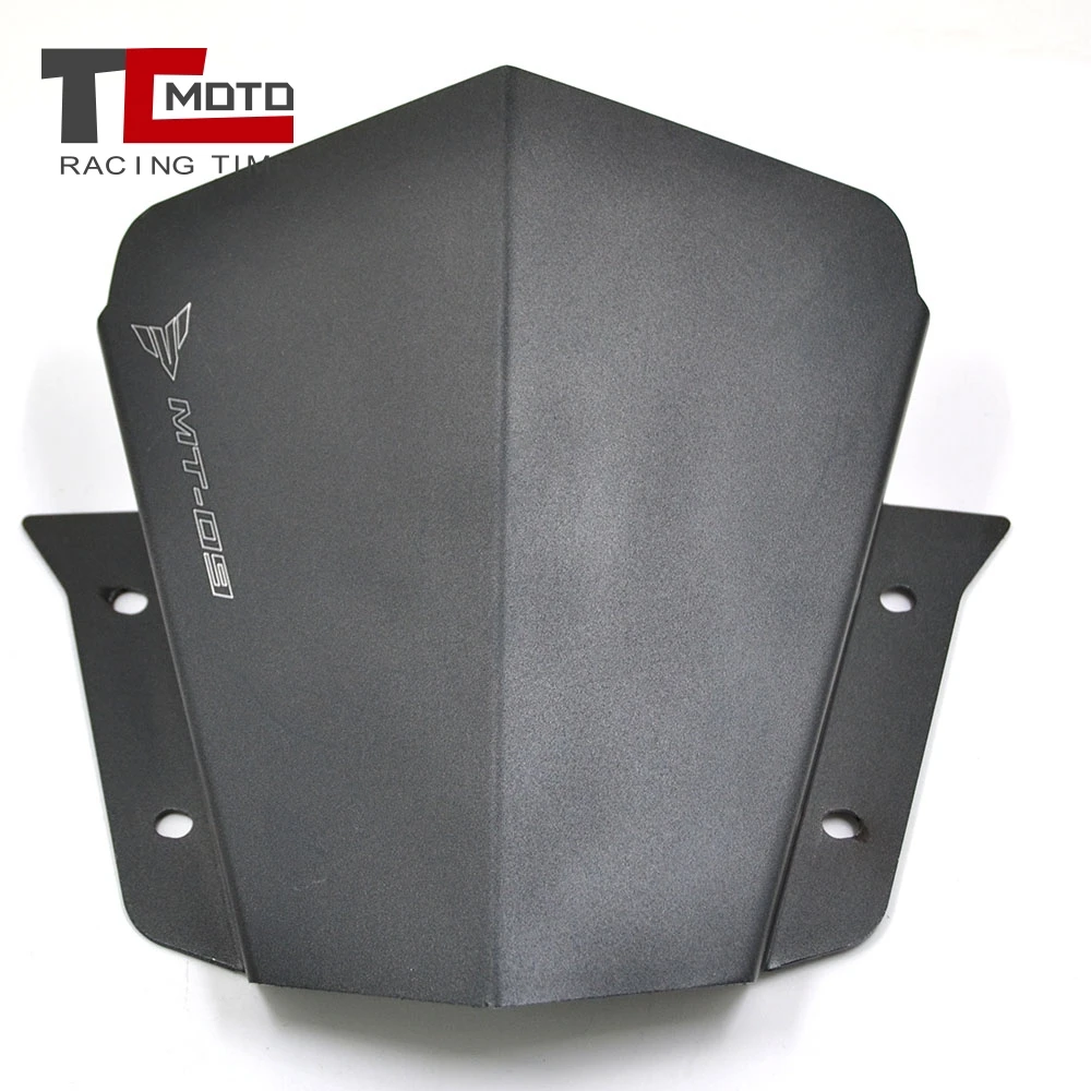 mt09 motorcycle windscreen windshield deflector protector motorcycle wind screen for yamaha mt09 mt 09 mt 09 2014 2015 2016 free global shipping