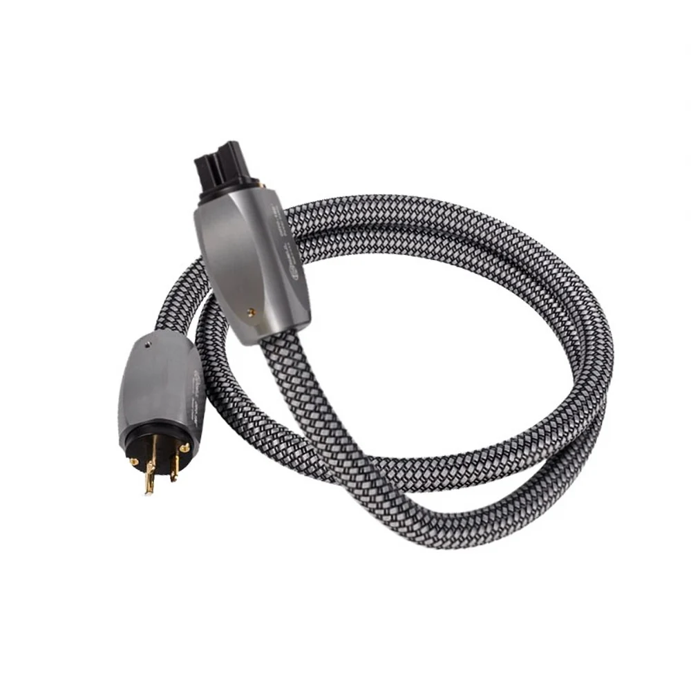 HIFI European standard Qili ryo-196 AC audiophile power cable Schuko US ver / EU audio cord |