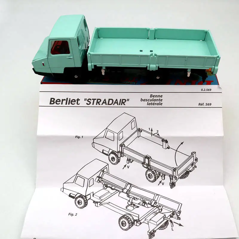 Игрушки Atlas Dinky 569 для Berliet Stradair кувшин самосвал литые модели коллекция