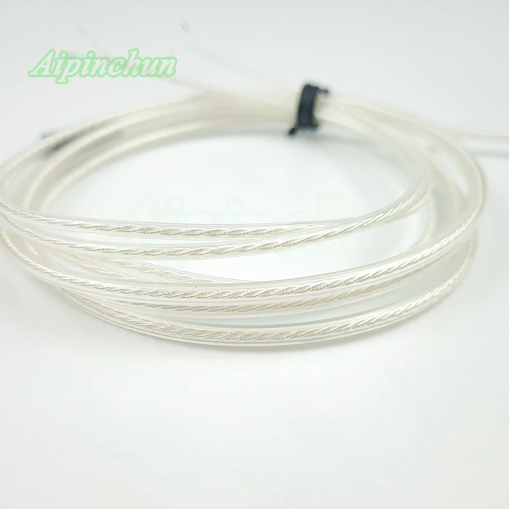DIY кабель для наушников L изгиб разъем 5N OFC провод ядро посеребрение Ремонт Замена