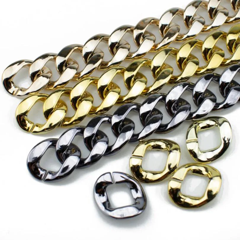 Металлический ремешок-цепочка для сумок DIY ручки через плечо аксессуары сумки