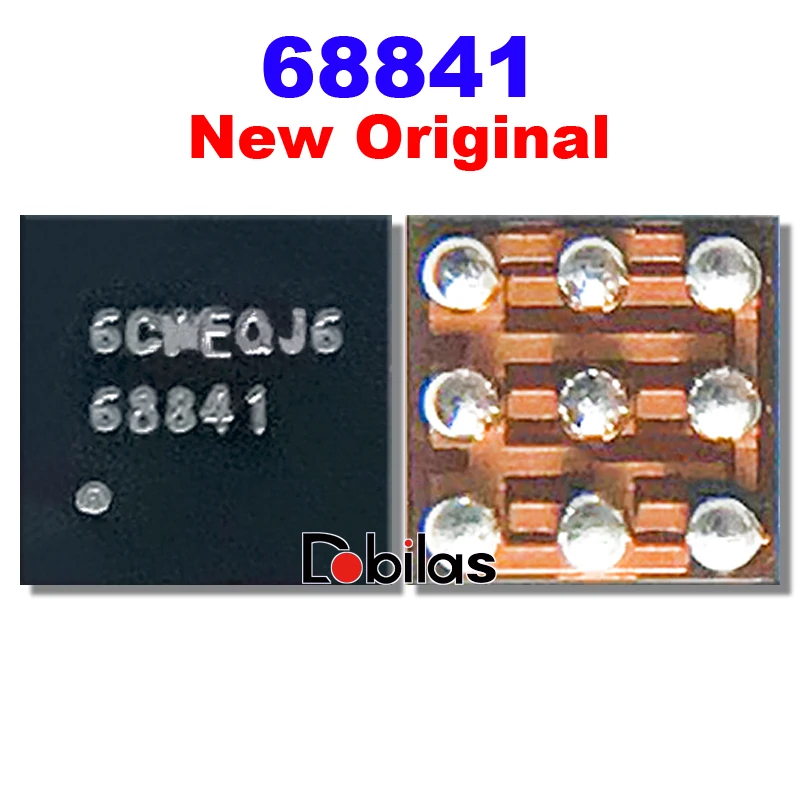 

5Pcs/Lot 68841 CSD68841W Q3350 New Original For iPhone X 8 Plus 8P Plus USB Charger Charging IC 9 Pins Integrated Circuits Chip