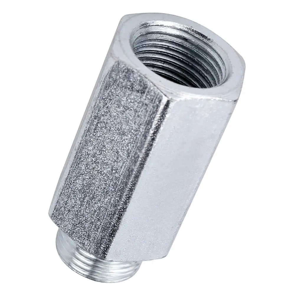 

1x Stainless Steel M18x1.5 O2 Oxygen Sensor Extender Spacer for Decat Hydrogen O2 Extender Spacer