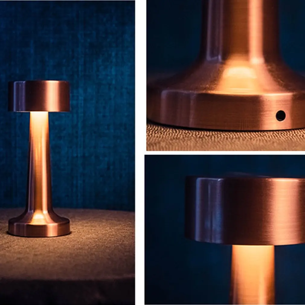 

Touch Sensor Bar Table Lamp Rechargeable Wine Table Lamps Bedside Coffee Restaurant Led Stand Lighting Room Desk Night Lights