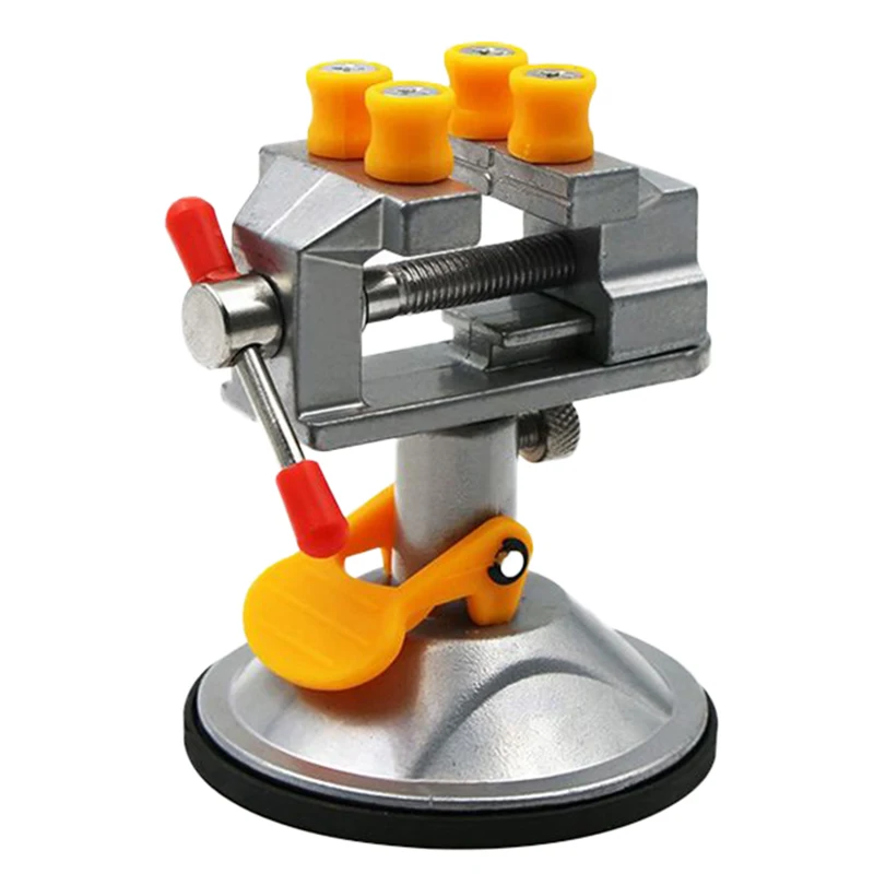 

Table Vise Bench Vise Fixed Frame Sucker Clamp Mini Table Vise Fixing Clip 360 Degrees Rotary Bench Adjustable Sucker Clamp