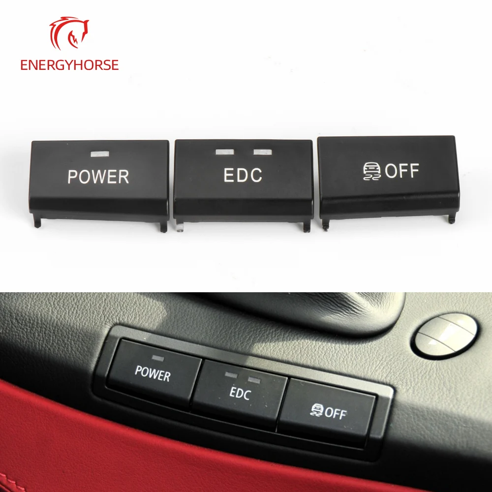 

Electronic Suspension Control Switch Genuine For BMW E92 E93 M3 EDC/DSC/Power Switch Button Cover 61317841136