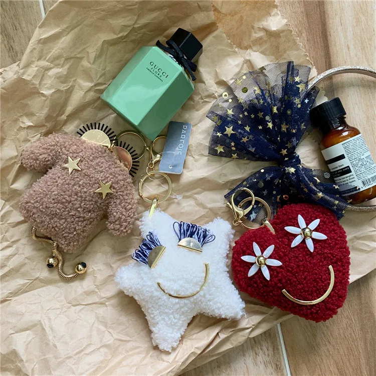 Муравей чучело брелок школьный ключ украшение кулон милое настроение розовая