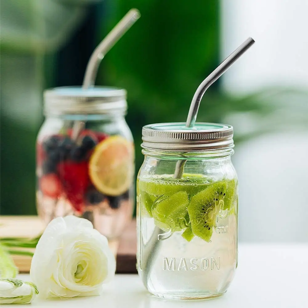 Многоразовые трубочки для питья металлические соломинки из нержавеющей стали