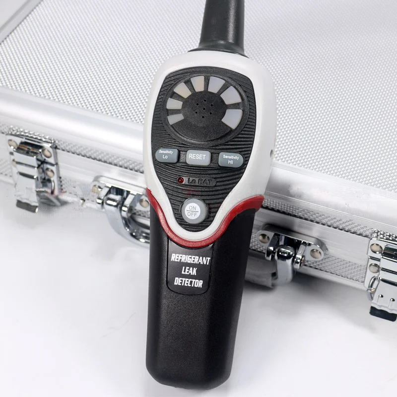 

Refrigerant Halogen Leak Detector Air Conditioning Refrigerant Leak Tester R-134a R410a R407a R22 RLD-382P detection machine