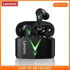 Lenovo LP6 Беспроводная гарнитура Bluetooth V5.0 игра True Киберспорт есть курица со сверхдолгой жизнью сенсорный экран в наличии