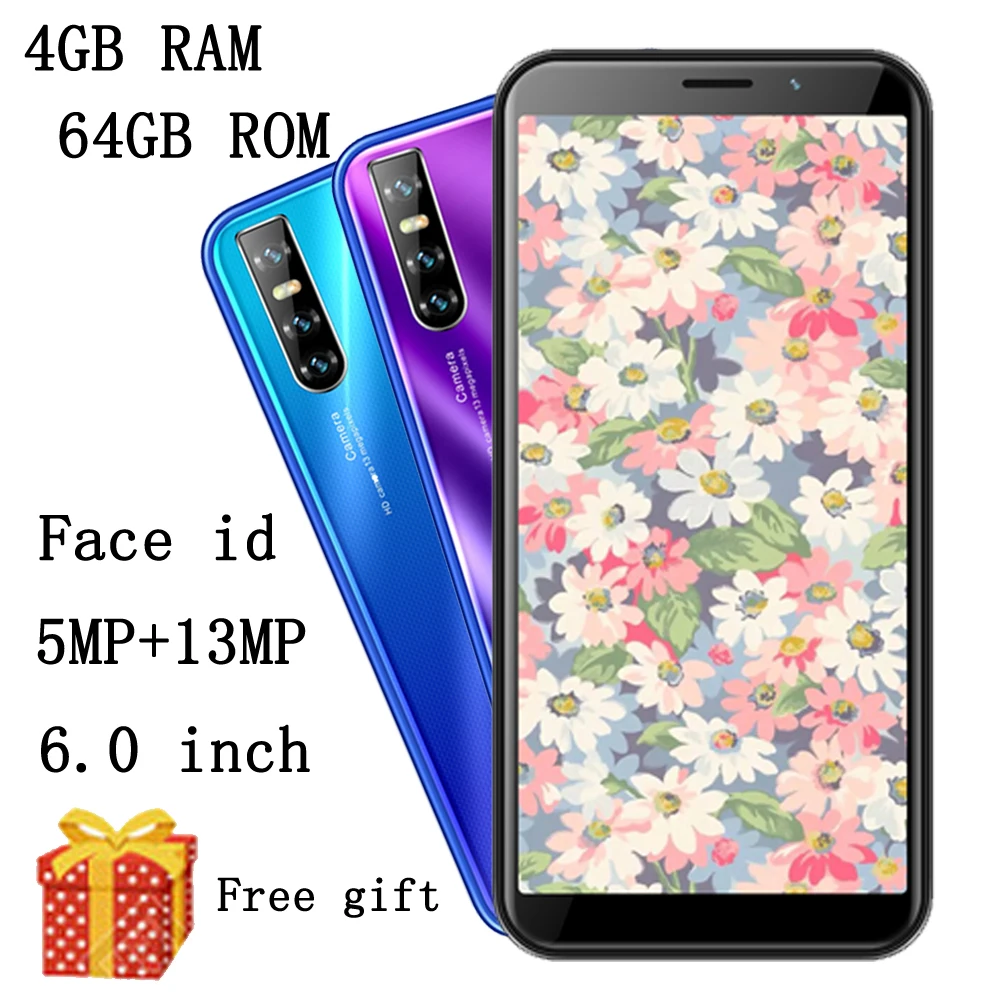 Глобальная версия Note8 Pro 4 ядра мобильный телефон оригинальный Face ID грамма 64 ГРОМ