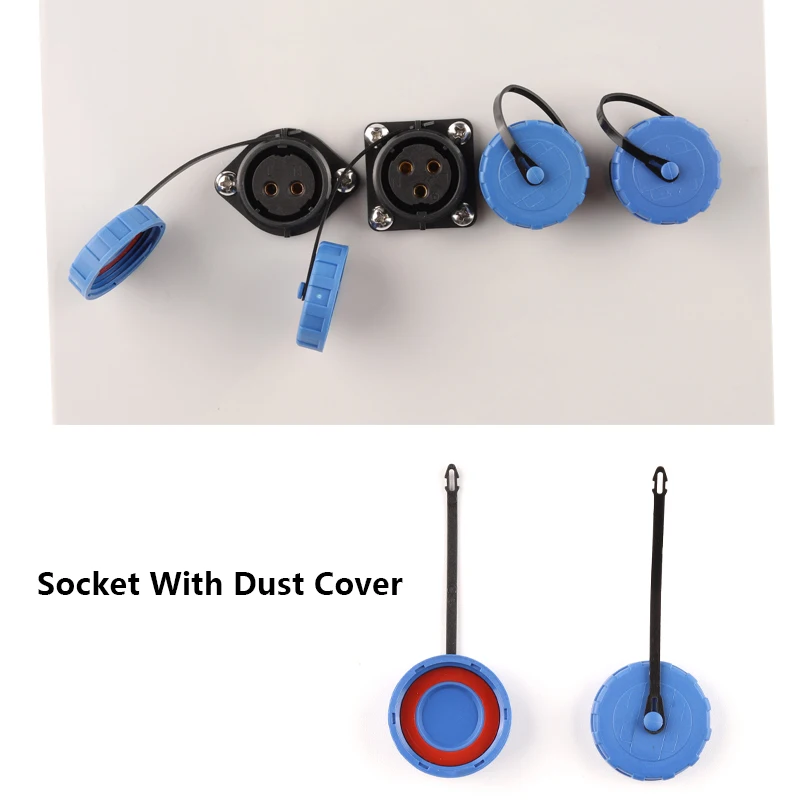 LP20 SP20 IP68 задняя гайка водонепроницаемое соединение с винтом 2 3 4 контакта винт