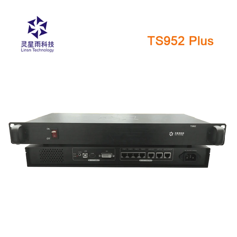 Linsn TS952PLUS одноцветная двухцветная полноцветная коробка отправителя с четырьмя