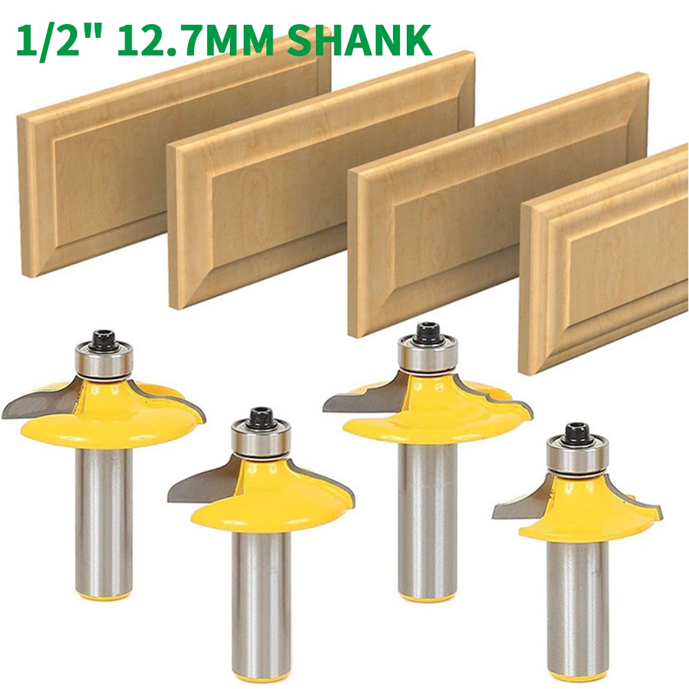 1 шт. 1/2 &quot12 7 мм хвостовик фреза резьба по дереву ящик передний и шкаф дверь