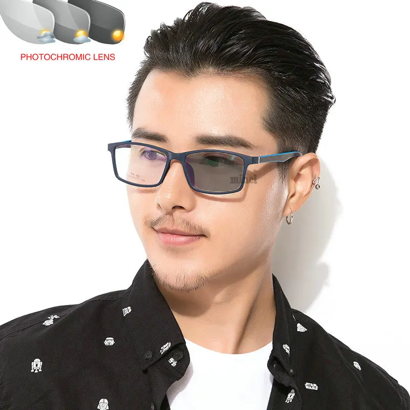 Брендовые прогрессивные многофокусные очки переходные фотохромные