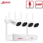 ANRAN 1920P cctv видео комплект беспроводной камеры безопасности комплект 5MP 8CH NVR системы ночного видения Открытый Wifi камеры наблюдения система